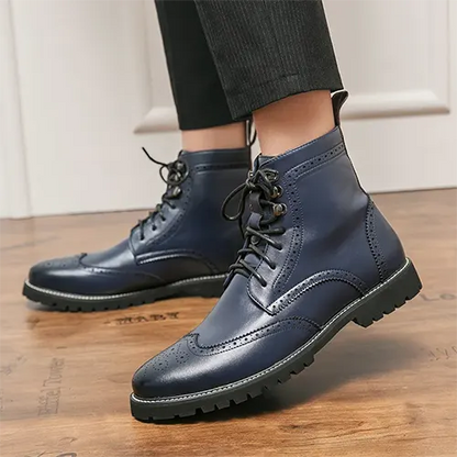 Bottes à Lacets Haut de Gamme Féminines - PanierRoyale