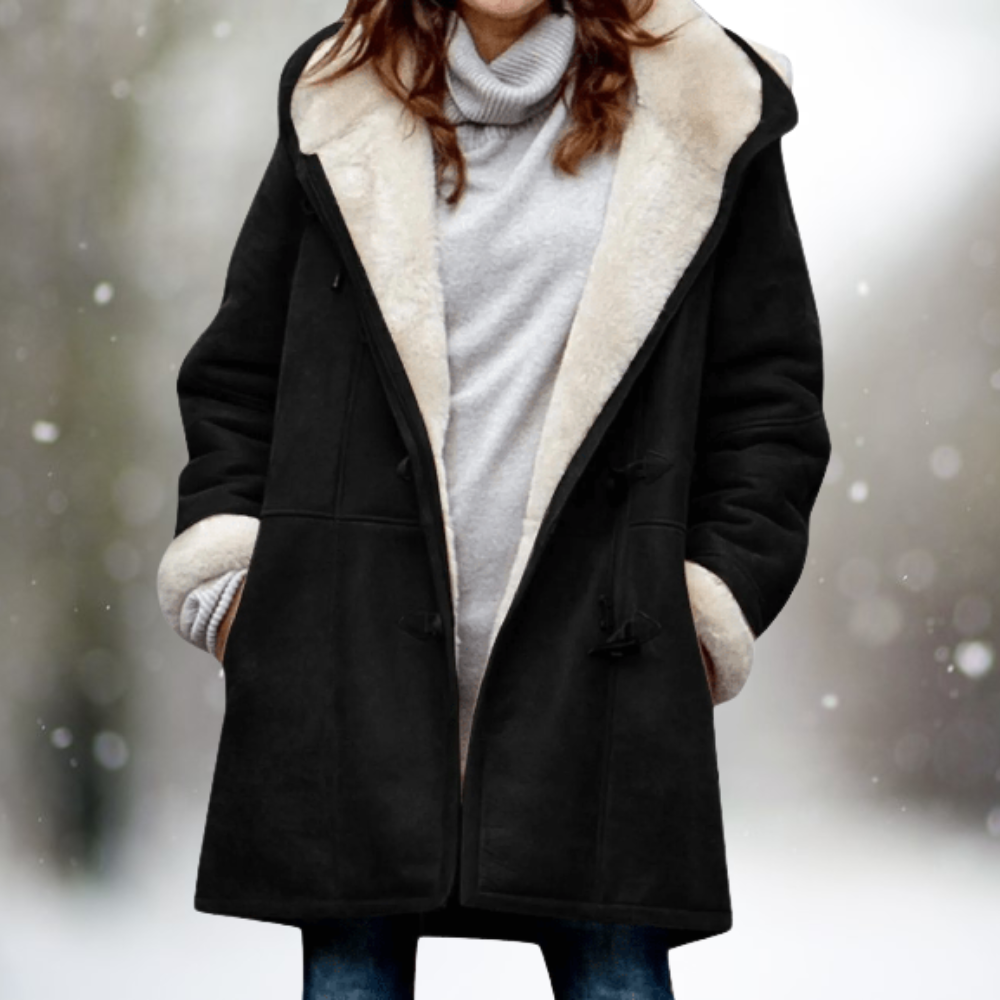 Veste Femme Hivernale avec Capuche Douce et Chaude - PanierRoyale