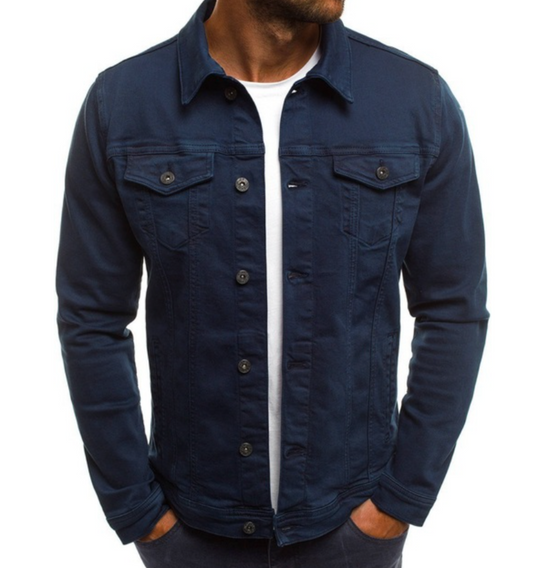 Veste Denim Décontractée et Chaud - PanierRoyale
