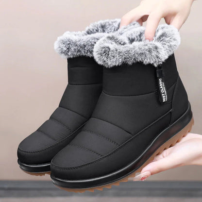 Bottes Femme Hiver avec Semelle Antidérapante et Doublure Chaude