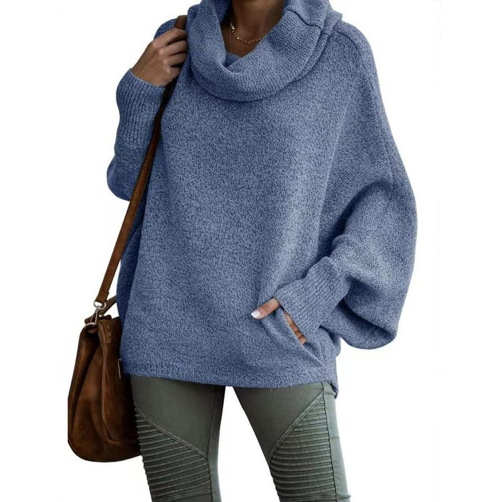 Pull Col Montant Doux et Élégant Col Roulé - vue 5