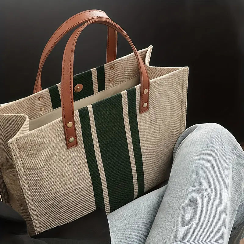 Sac à courses réutilisable avec poignées renforcées