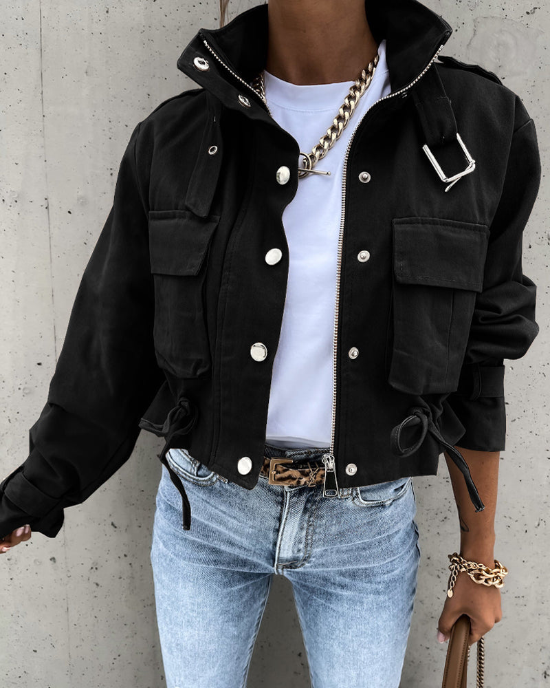 Veste zippée homme style urbain moderne