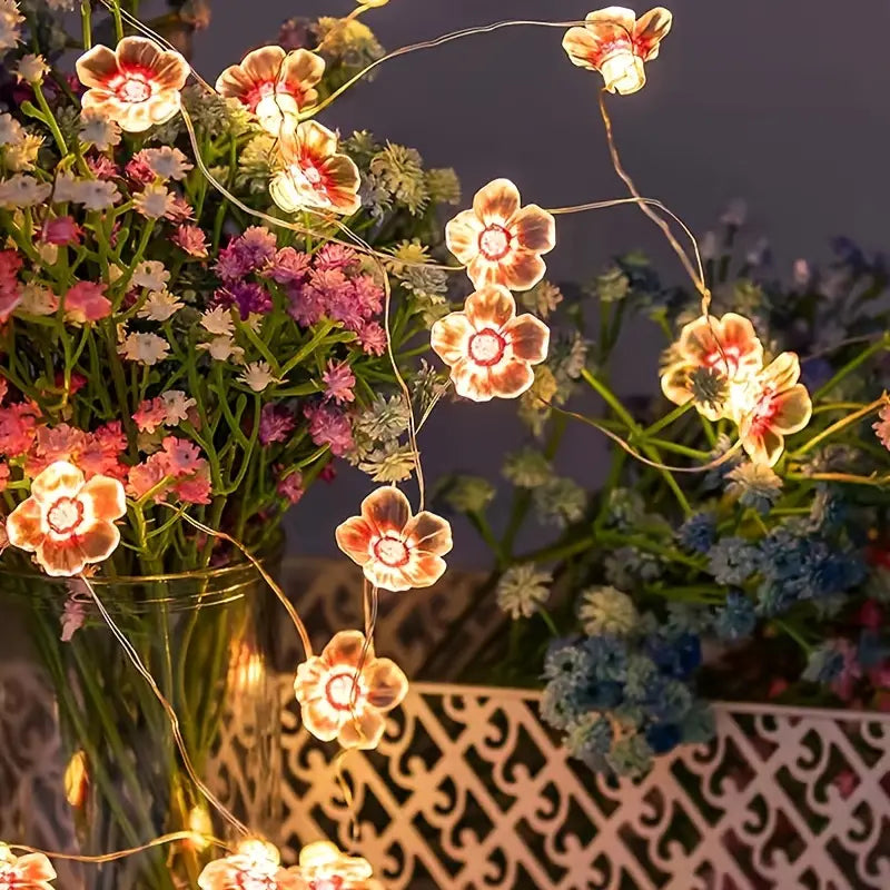Guirlande LED Cerisier Fleur Décorative - PanierRoyale