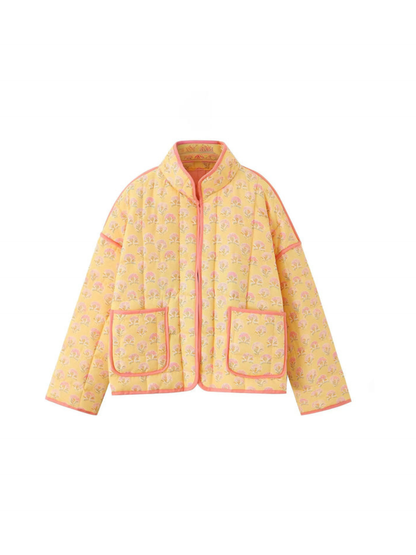 Veste d'hiver matelassée Douce et Chaude