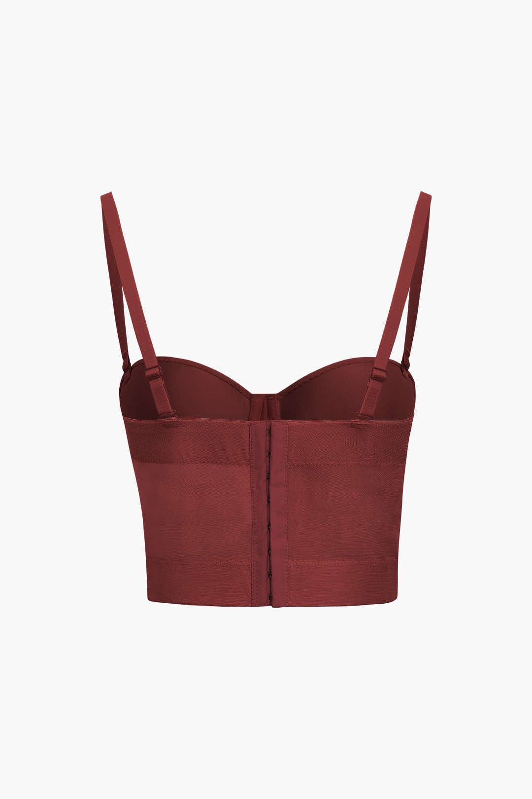 Bustier Top Push-Up avec Coupes Balconnets et Dentelle