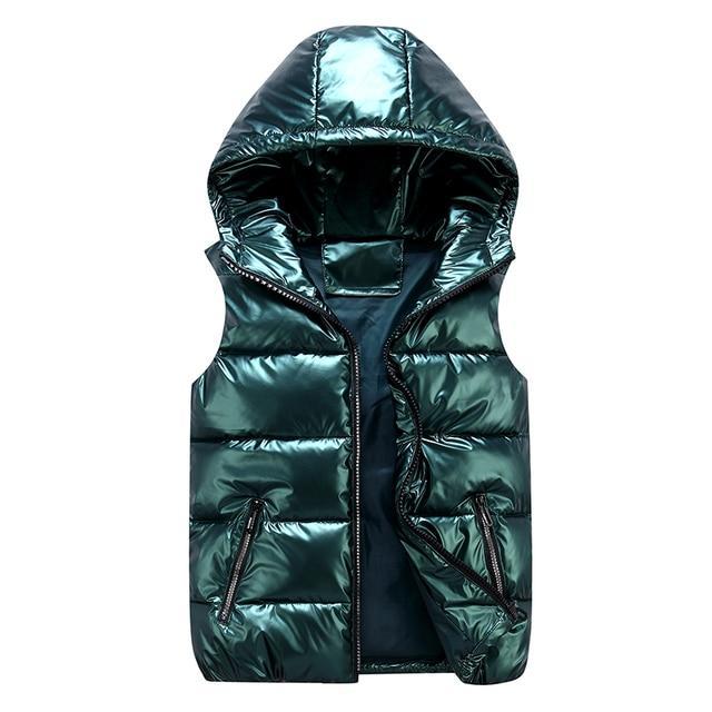 Gilet Capuche Polaire Uni Sexe Confortable