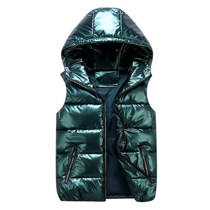 Gilet Capuche Polaire Uni Sexe Confortable