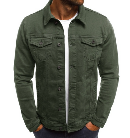 Veste Denim Décontractée et Chaud