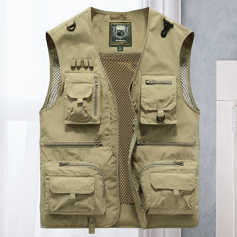 Gilet de randonnée léger avec poches fermées