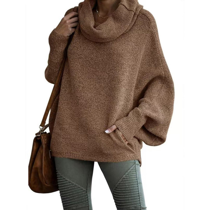 Pull Col Montant Doux et Élégant Col Roulé - vue 4