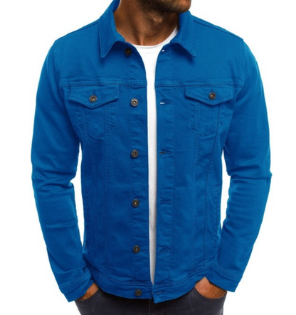 Veste Denim Décontractée et Chaud