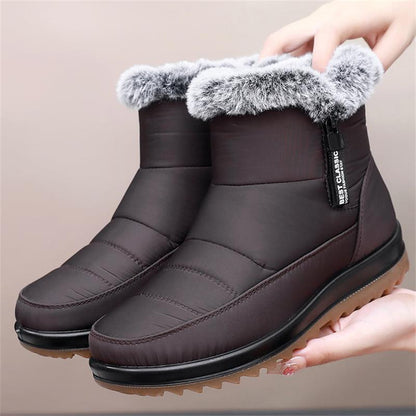 Bottes Femme Hiver avec Semelle Antidérapante et Doublure Chaude