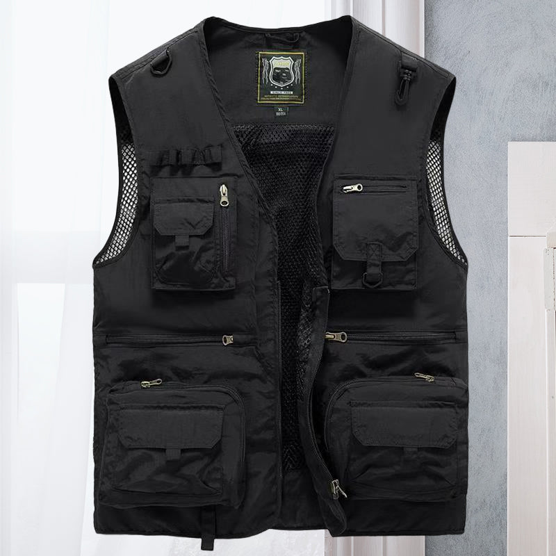 Gilet de randonnée léger avec poches fermées