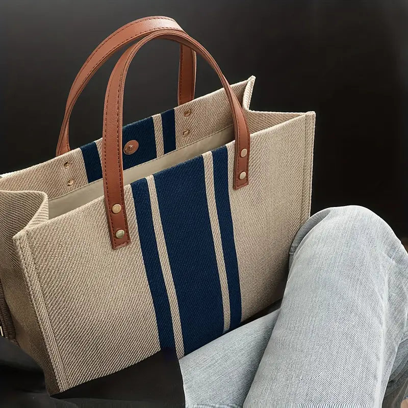Sac à courses réutilisable avec poignées renforcées
