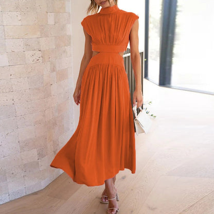 Robe Longue Élégante en Jersey Confortable pour Femme