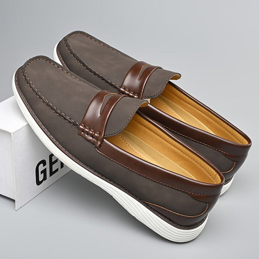 Chaussures Loafers Homme Cuir Italien Élégant - BerlinGlamour