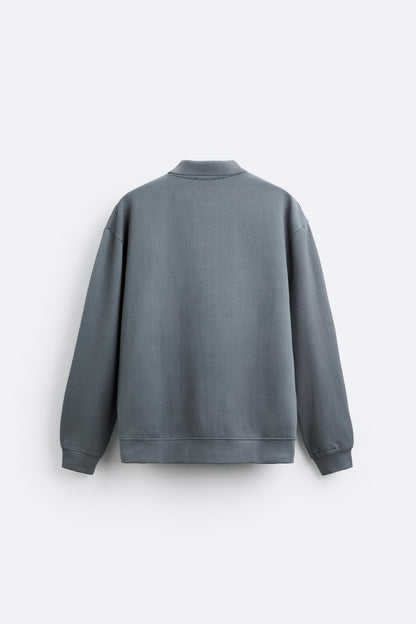 Pull Beige Col Rond Élégant et Décontracté