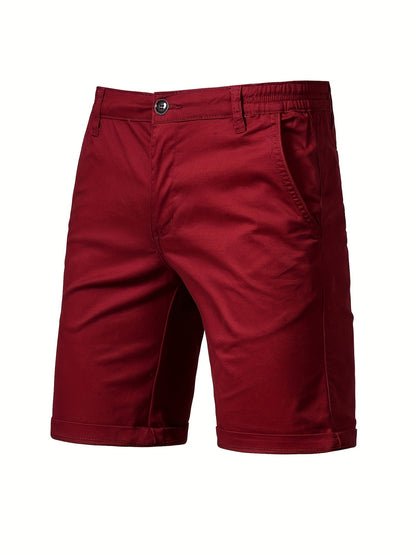 Short Homme Décontracté Gris Élastiqué