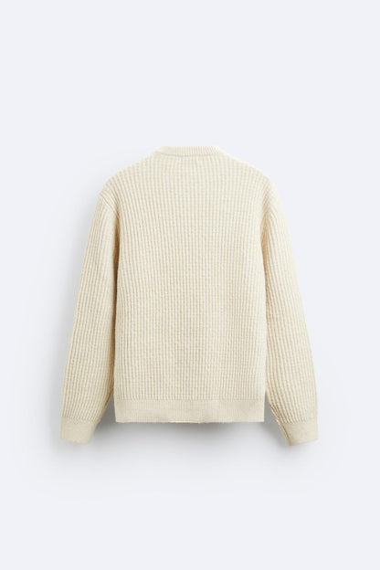 Pull Grosses Mailles Confortable pour Homme