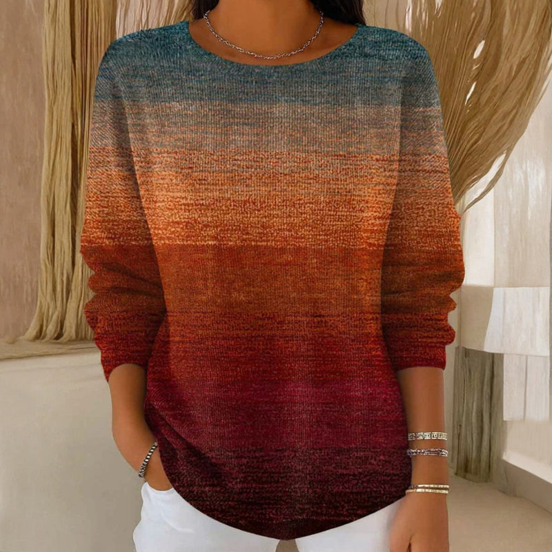 Pull Femme Doux Col Rond Coupe Confortable - PanierRoyale