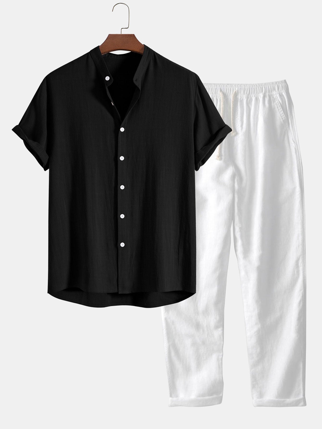 Costume Homme Lin Clair pour Été