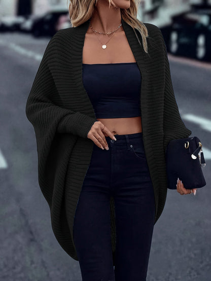 Veste Femme Hivernale Tricotée Douce et Confortable Oversize