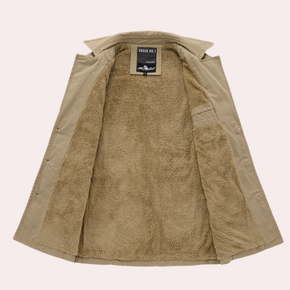 YVAN - Manteau Trench Épais Elégant pour Hommes