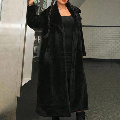 Manteau Élégant Noir - vue 2