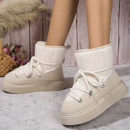 Bottes de Neige Femmes Chauffantes et Confortables