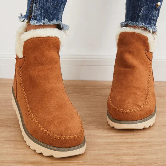 Bottines Femmes Hiver Fourrées et Chauffantes