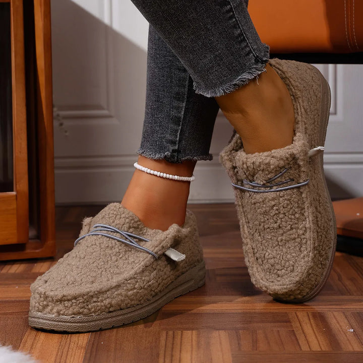 Chaussons Doux Confort Hiver Coupe Ample - vue 7