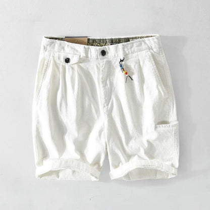 Shorts Homme Coton Confortable et Polyvalent