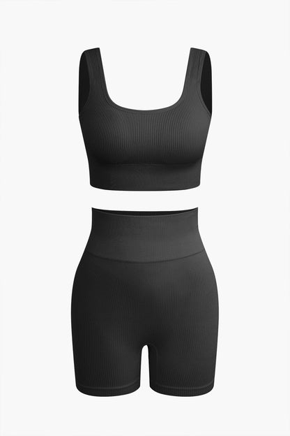 Ensemble Sport Femme Legging et Top Compressif