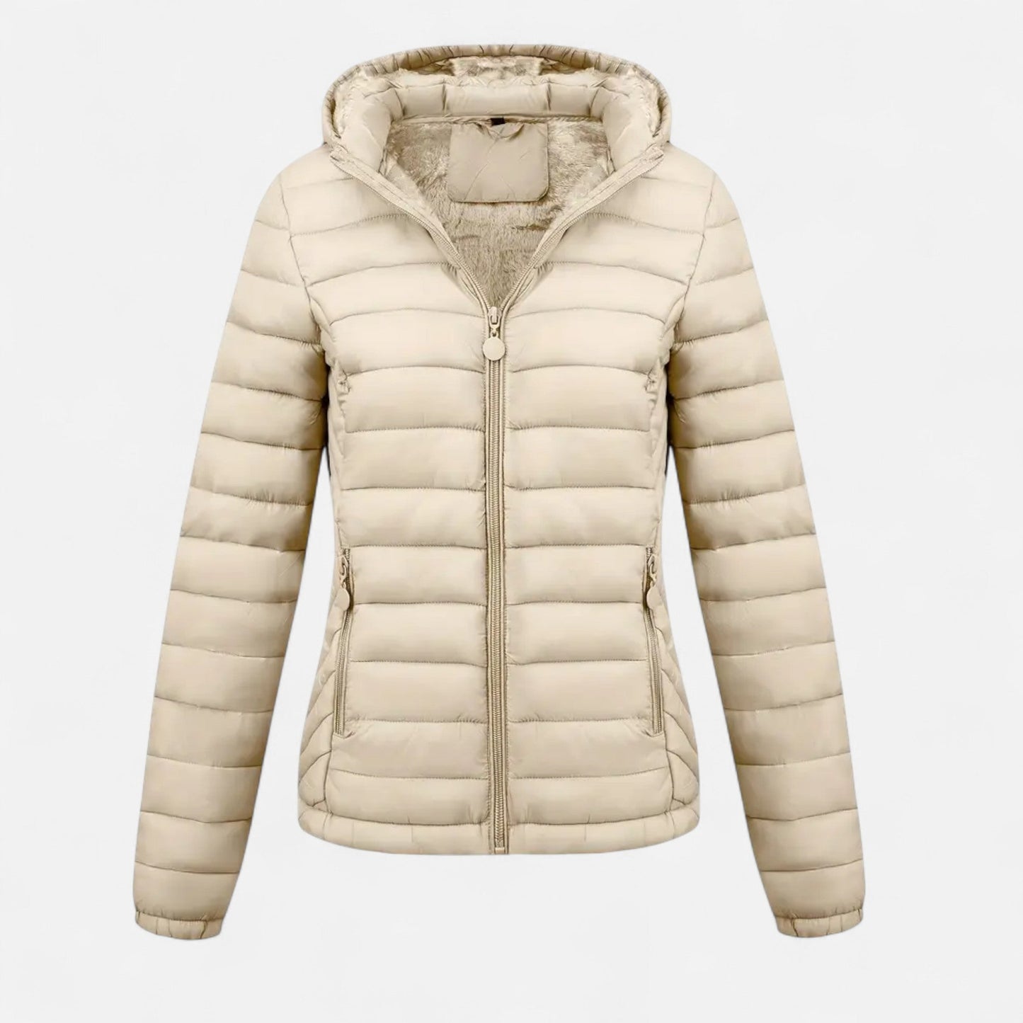 Veste Hiver Femme Doublée Noir Polaire
