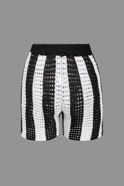 Ensemble Haut et Pantalon à Rayures Très Femme