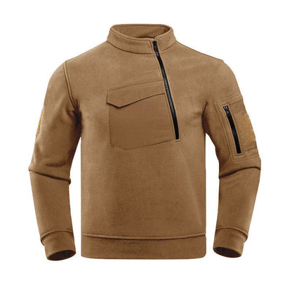 Veste Hiver Homme Polaire avec Poches Zippées - PanierRoyale