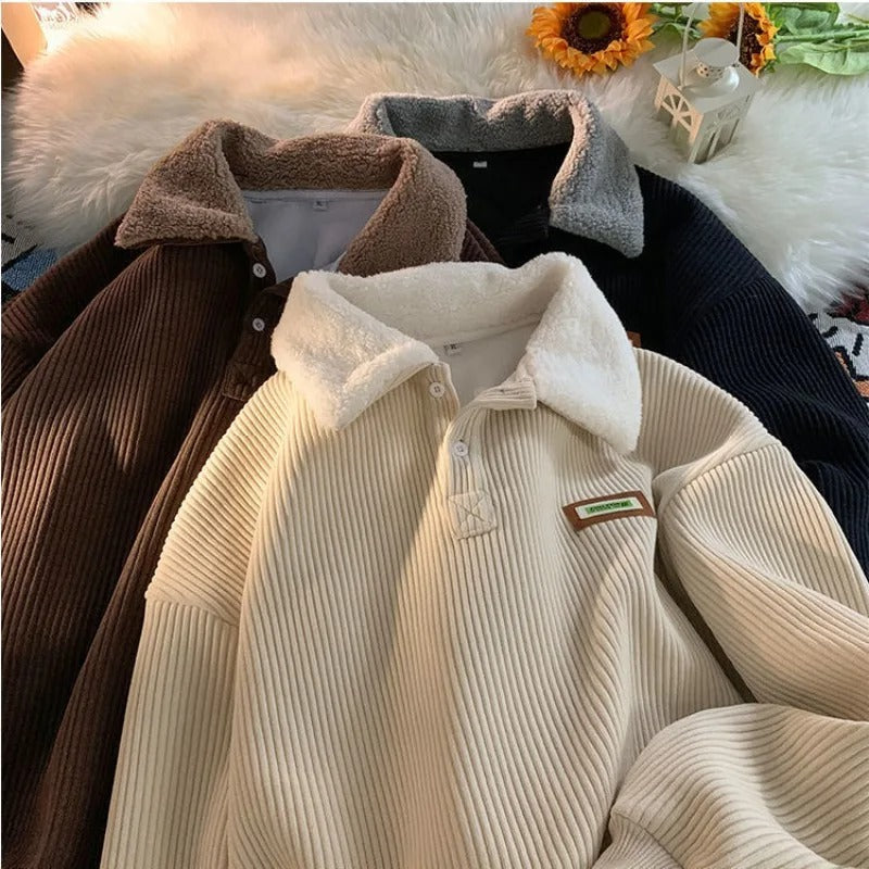 Pull Fleece Chaud et Confortable Hiver - PanierRoyale