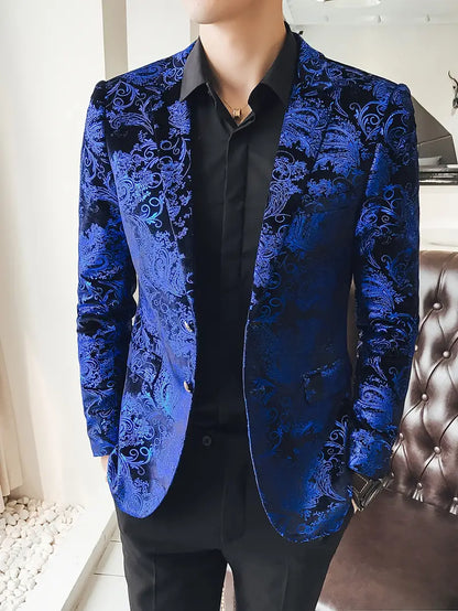 Blazer Homme élégant à carreaux modernes
