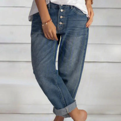 Jean Femme Taille Élargie Confortable - BerlinGlamour