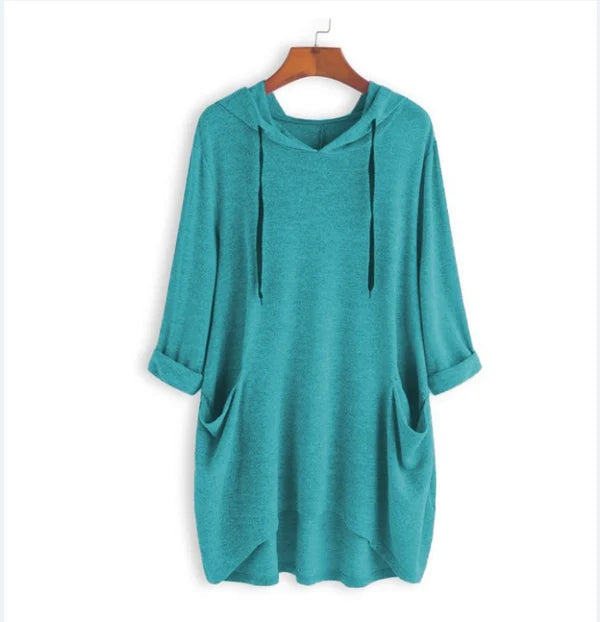 Sweat Capuche Femme Confort avec Poche pour Femme Décontractée