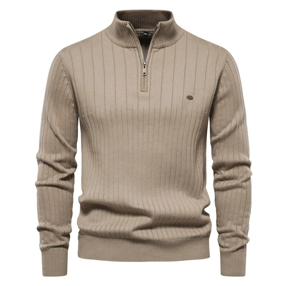 Pull Homme Hiver Doux et Chauffant