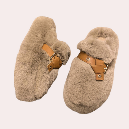 Pantoufles Femmes Hiver Douces et Chaudes