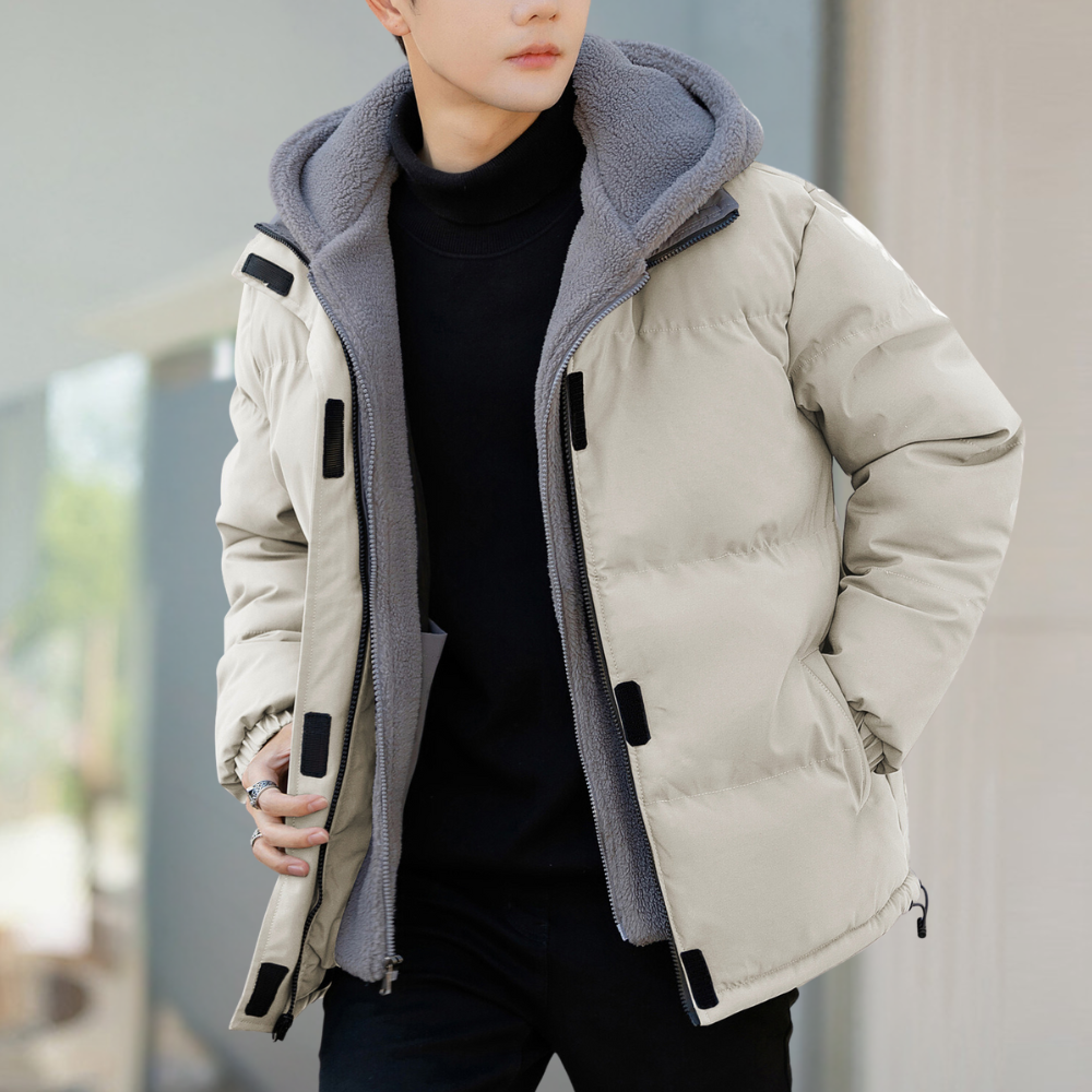 MAUI - Manteau d'Hiver à Capuche Confortable pour Hommes