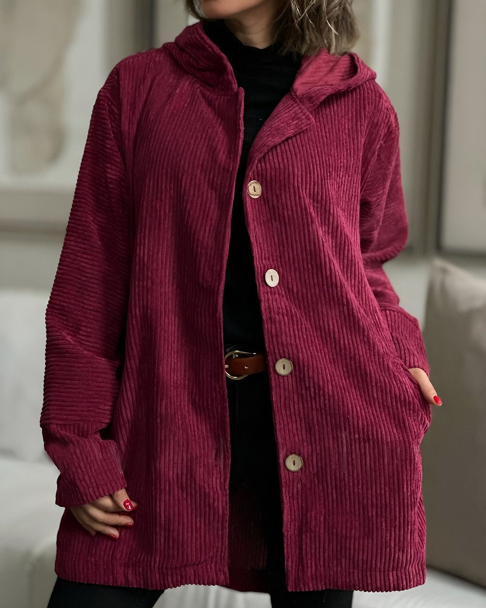 Veste Capuche Femme Hiver Chaud et Légère - PanierRoyale