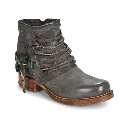 Bottines Femmes à Lacets Confortables et Élégantes