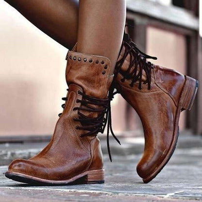 Bottes Cuir Féminines et Confortables pour Femme