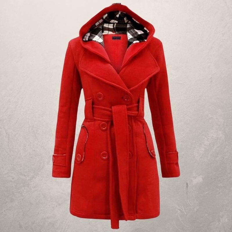 Manteau Chic à Capuche Élégant - luxestyle