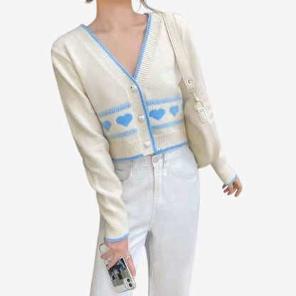 Pull Femme À Manches Longues Imprimé Floral - PanierRoyale