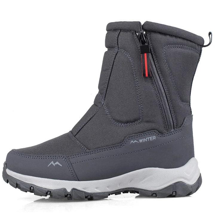 Bottes Hiver Imperméables Chauffantes à Fermeture Éclair